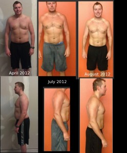 Tyler R Results April 2012 - August 2012 at The Foundry