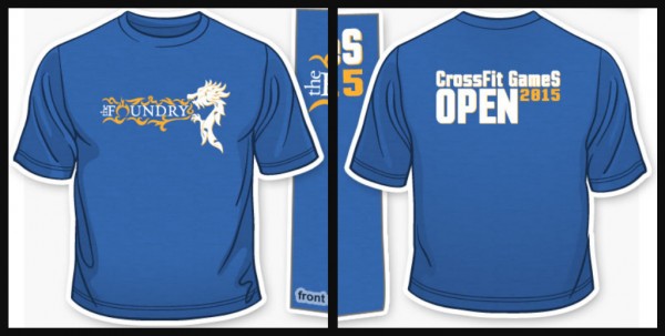 The Foundry CrossFit Games Open 2015 Shirt