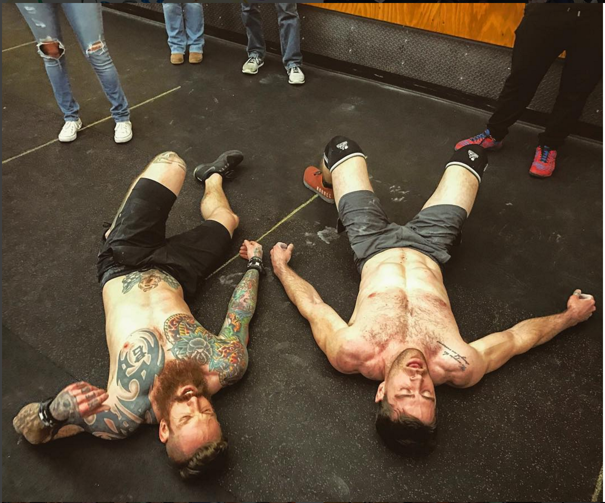Greg and Ross after 17.2